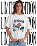 Tamraght surf more stress less shirt