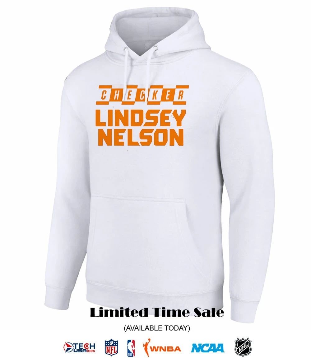 Checker Lindsey Nelson Tennessee Volunteers Baseball shirt