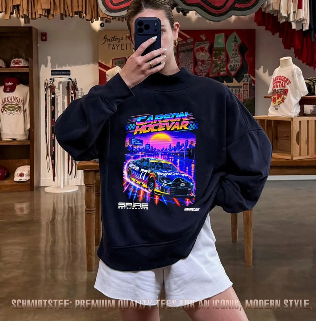 Carson Hocevar Spire Motorsports Spectrum Car graphic shirt