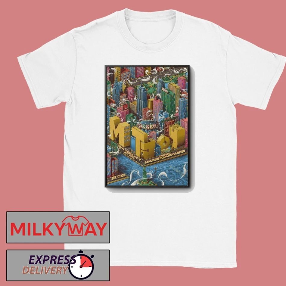MT. Joy NYC Sep 17 2026 At MSG Poster shirt