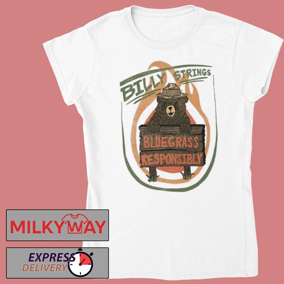 Billy Strings Spring Tour 2026 Bluegrass Responsibly shirt