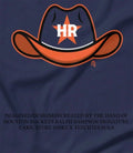 HR Cowboy Hat Houston Astros shirt