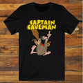 Captain Caveman Main black T Shirt All Size S-5XL