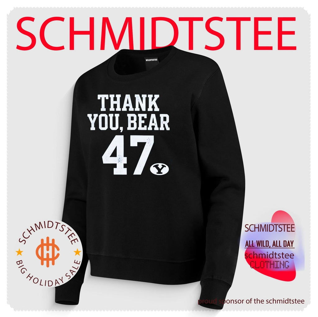 Bear Bachmeier BYU Cougars Thank You Bear 47 BYU shirt