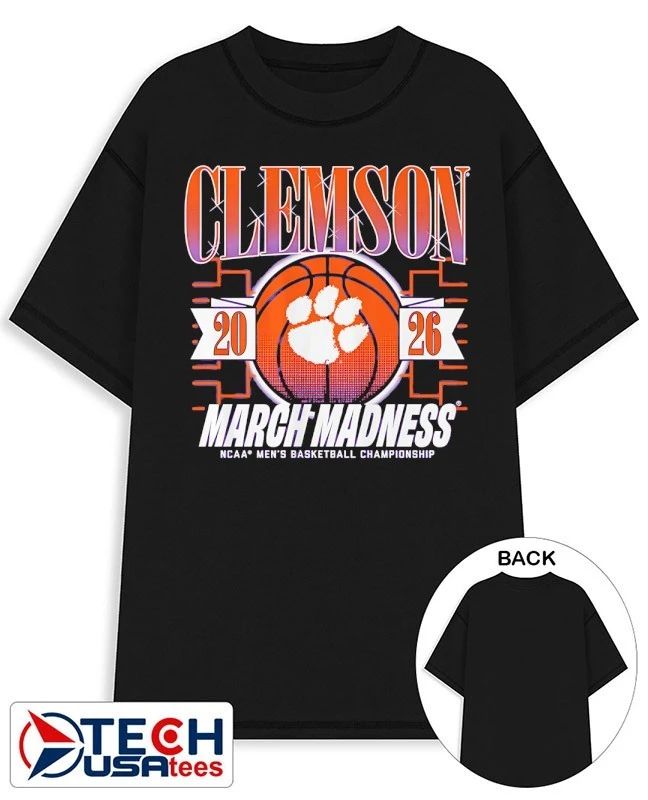 Clemson Tigers March Madness 2026 NCAA Men’s Basketball Championship shirt