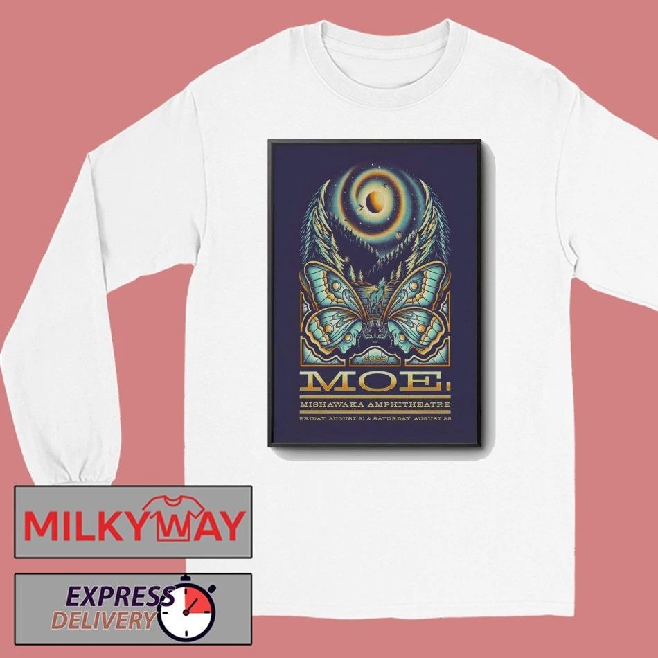 Moe. August 21-22 2026, Bellvue CO Poster shirt