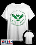 Bat circle logo shirt