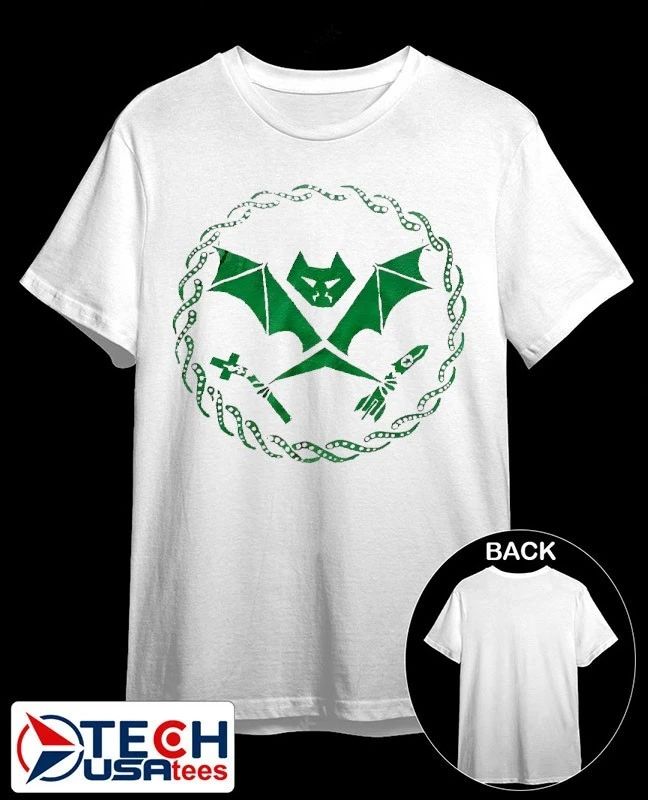 Bat circle logo shirt