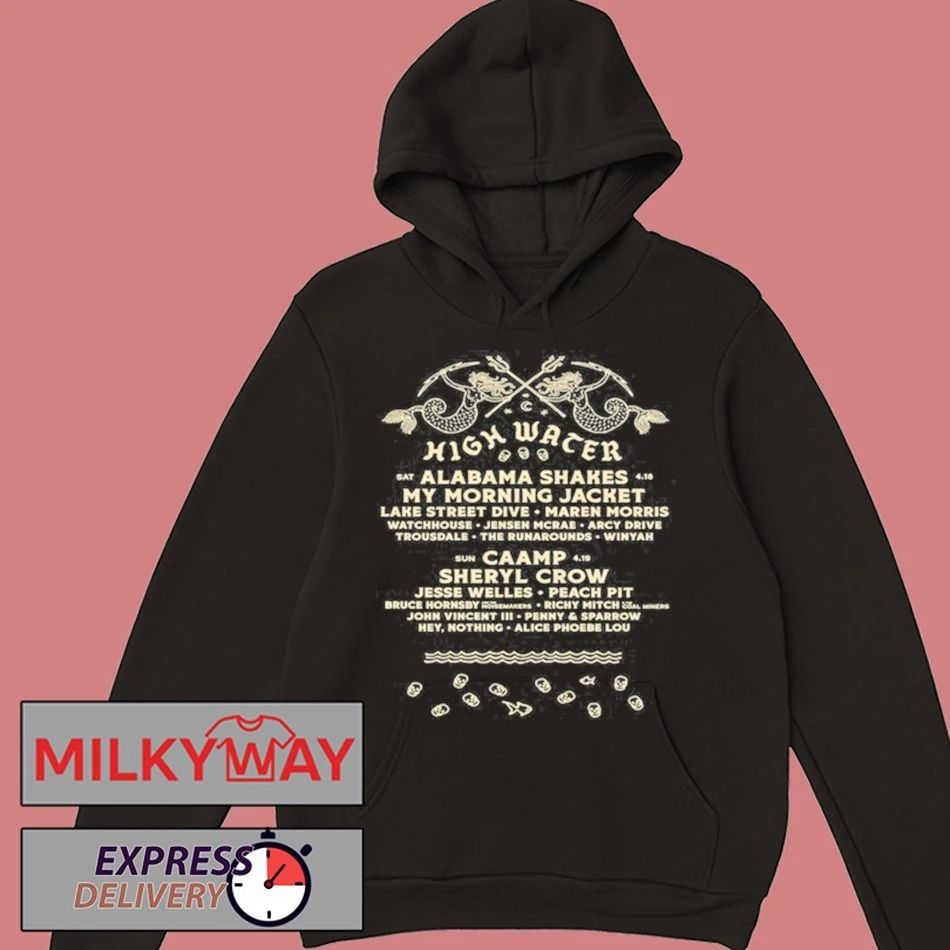 Limited 2026 High Water Mermaid Lineup TOUR T-Shirt