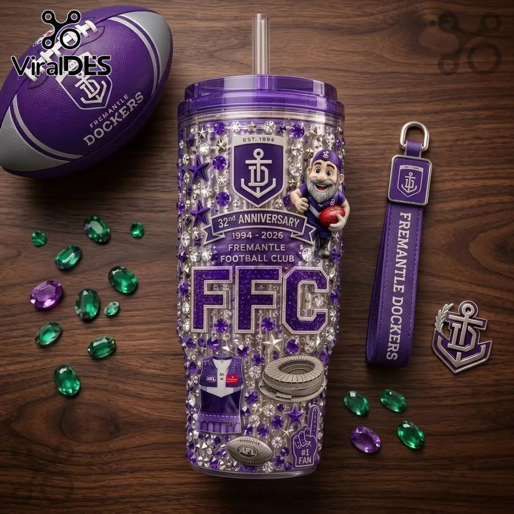 Fremantle Dockers 32nd Anniversary 40oz Tumbler
