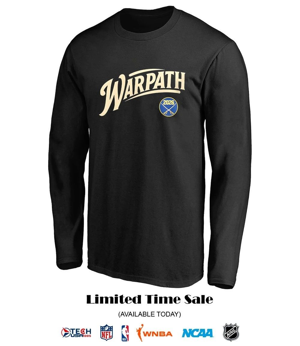 Buffalo Hockey Warpath 2026 logo shirt