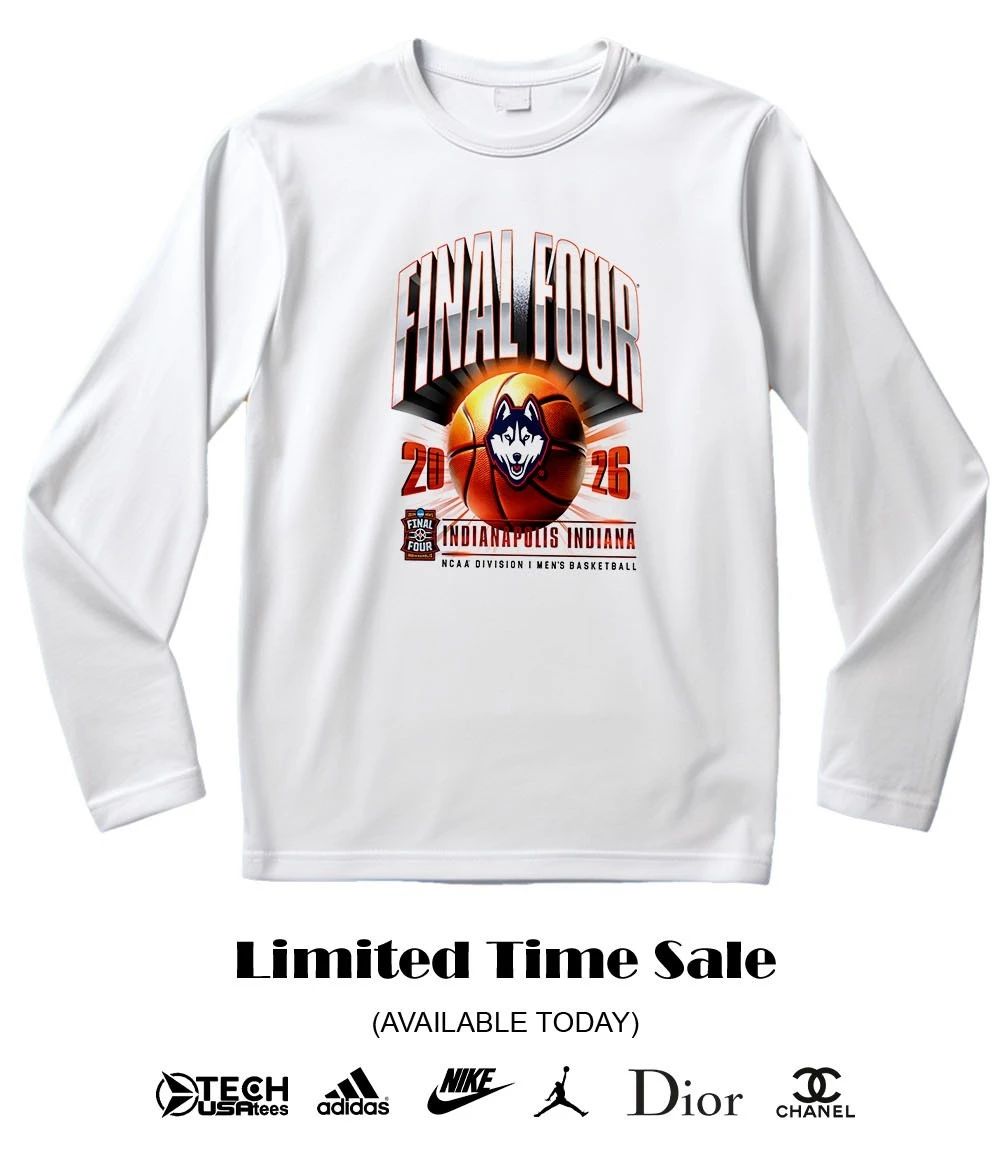 UConn Huskies 2026 NCAA Men’s Basketball Tournament March Madness Final Four shirt