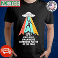 Victor Wembanyama UFO San Antonio Spurs Basketball First Ever Unanimous Defensive Player Of The Year shirt