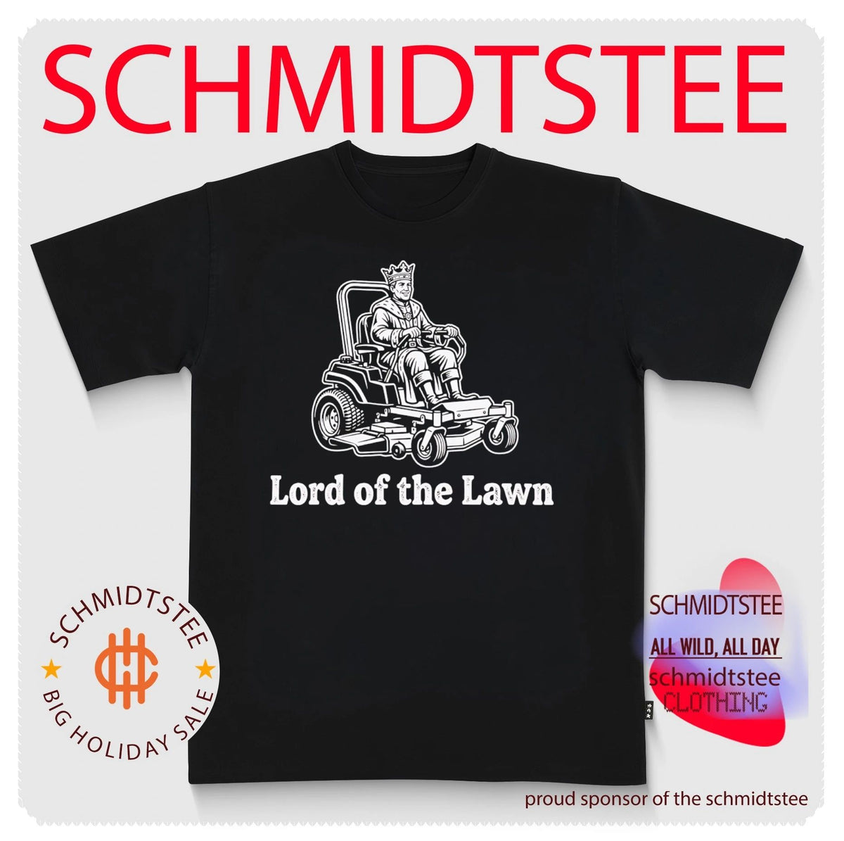 Lord of the Lawn Grass Cutting Dad King shirt