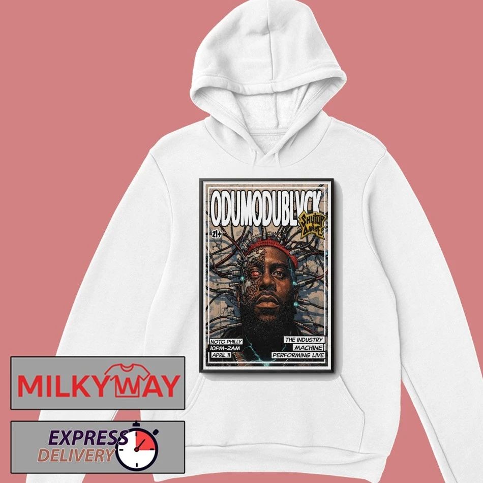 Odumodu Blvck Apr 11 2026 In Philadelphia PA Poster shirt