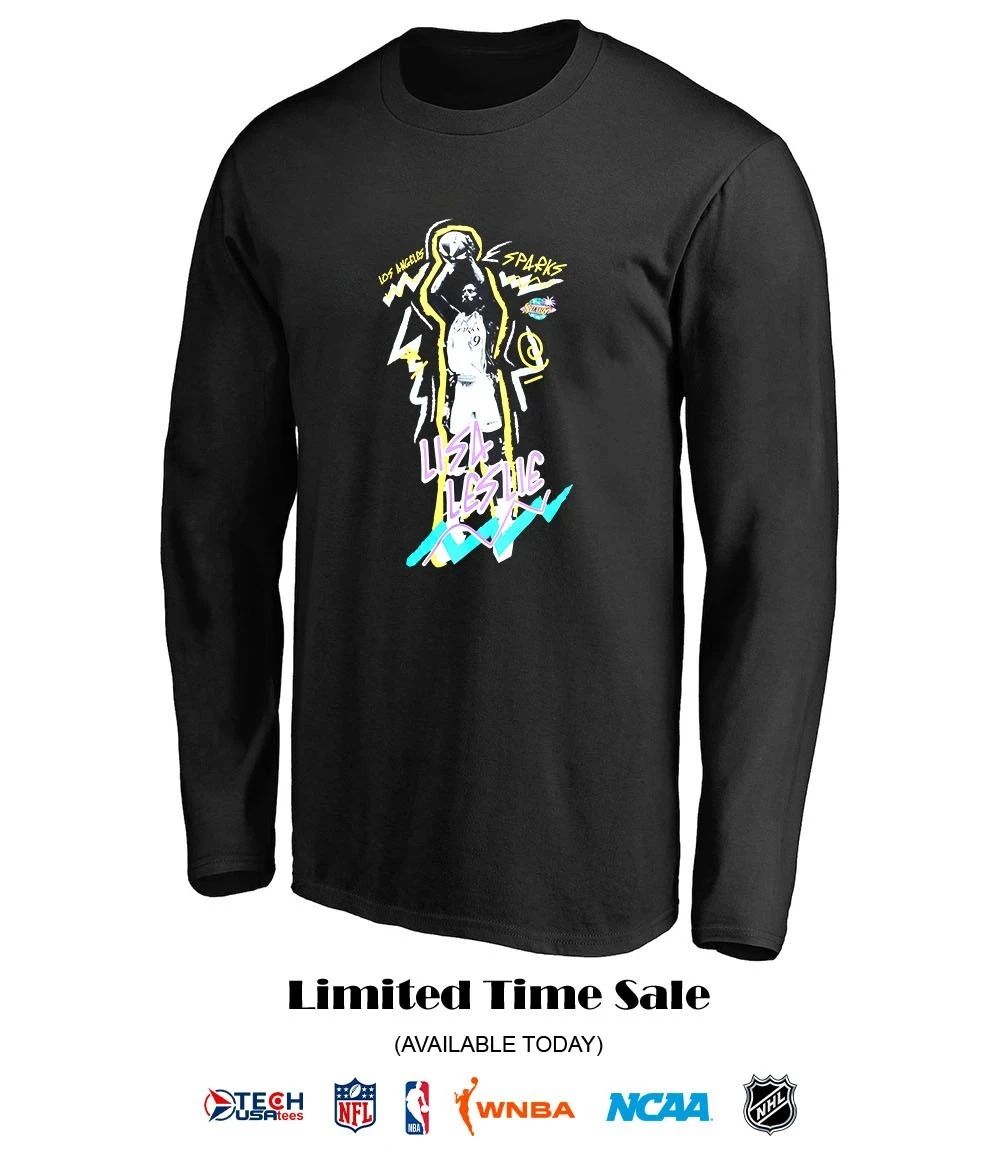 Lisa Leslie Los Angeles Sparks Basketball graphic shirt