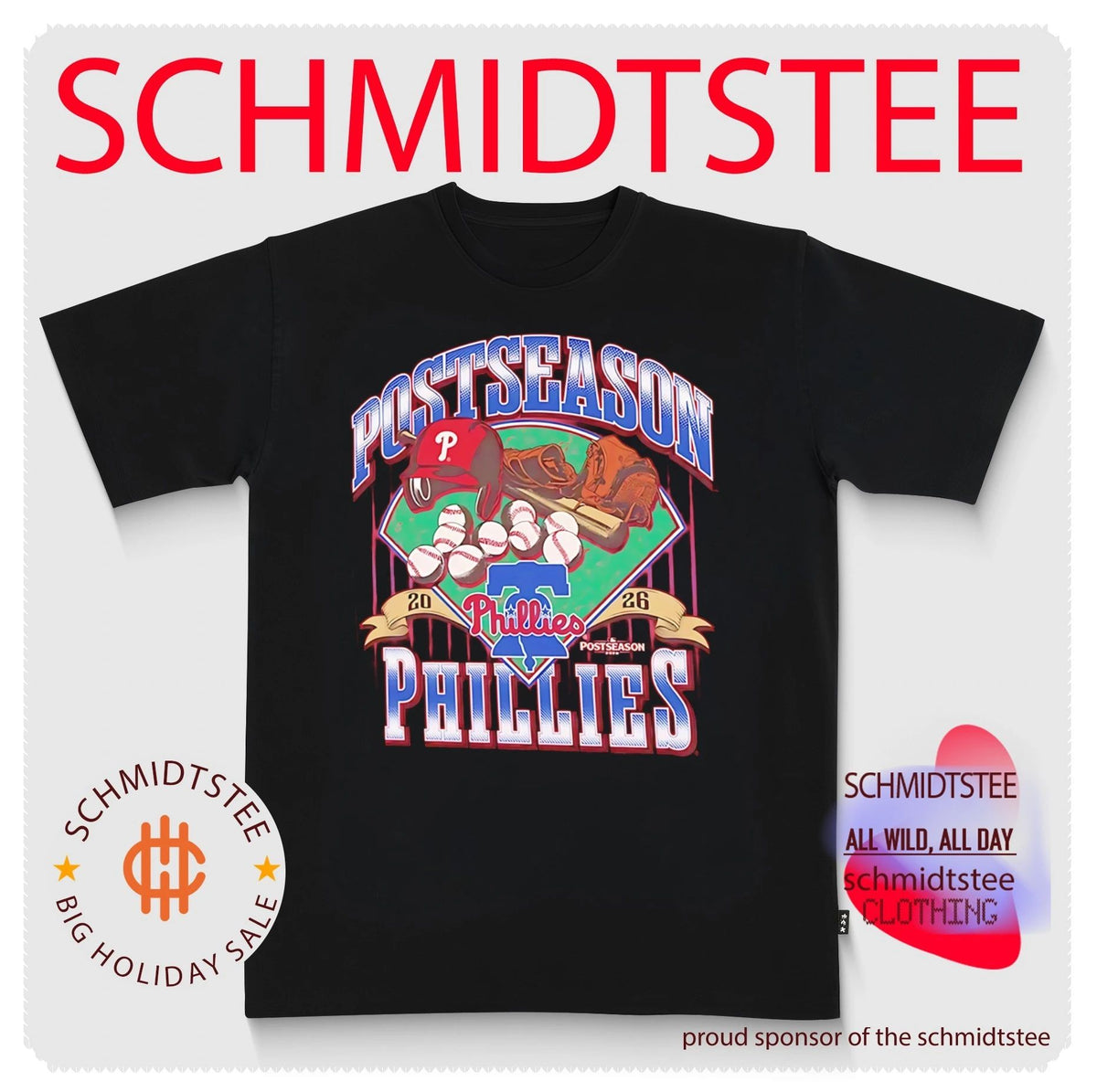 Philadelphia Phillies 2026 Postseason Participant Playoff shirt