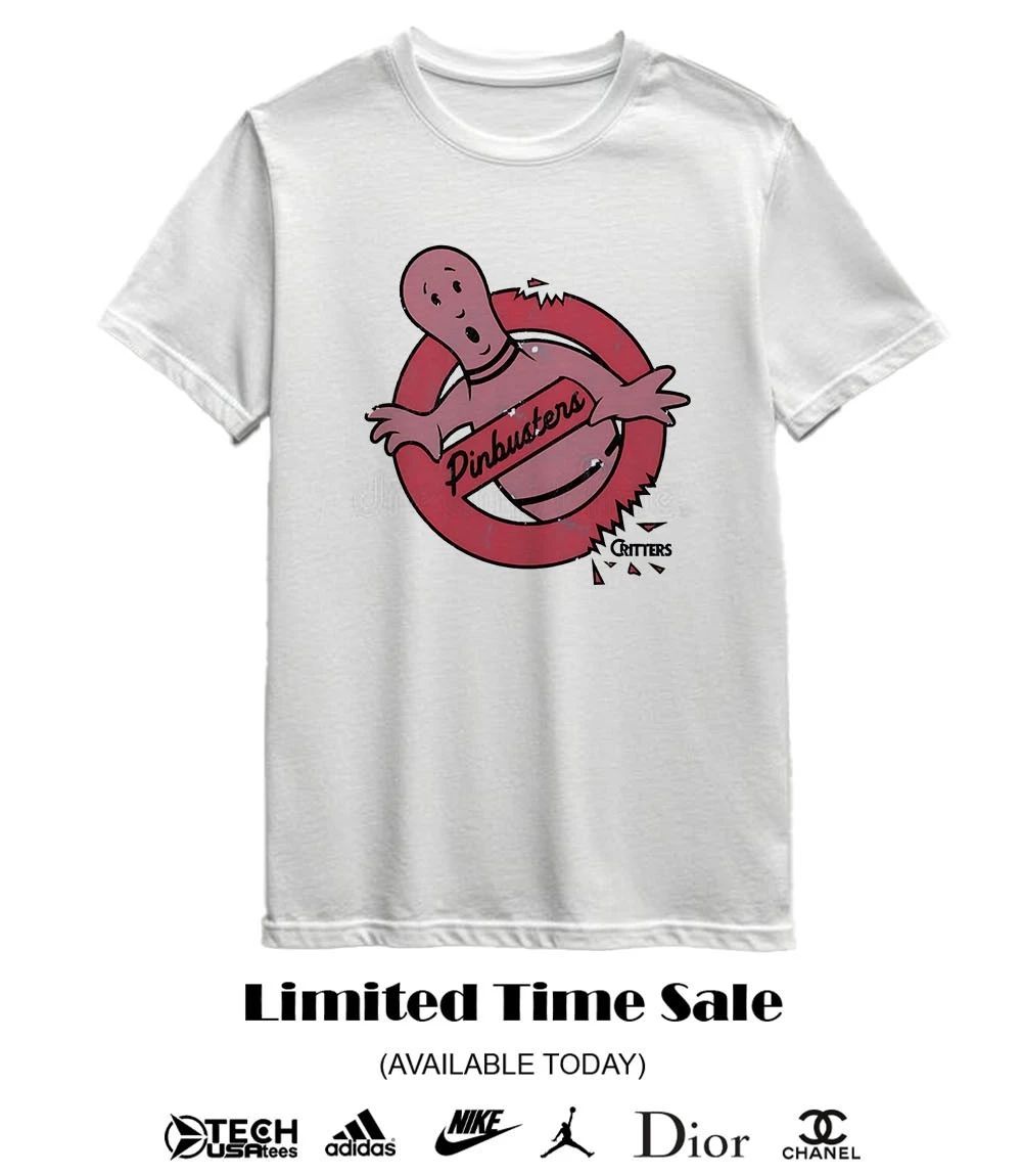 Pinbusters Critters Ghostbusters parody shirt
