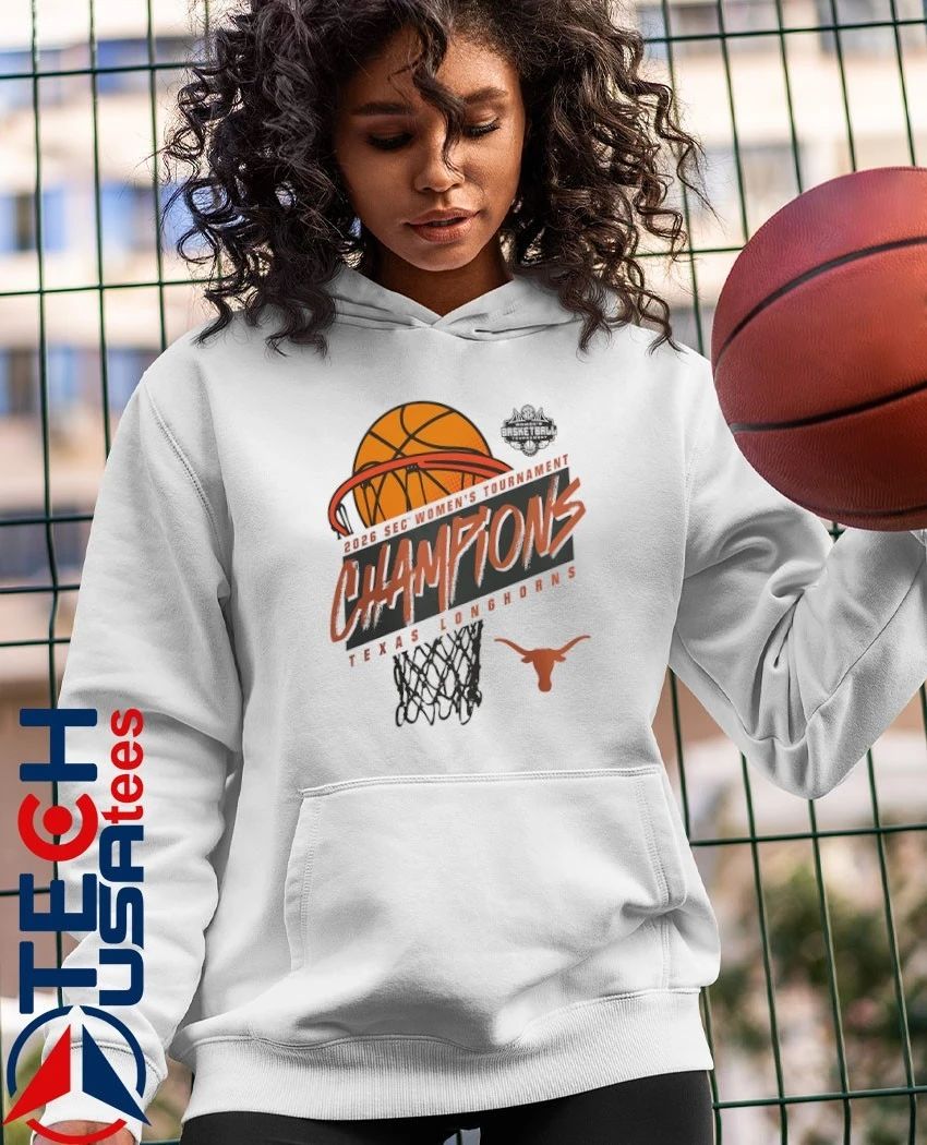 Texas Longhorns 2026 SEC Women’s Basketball Tournament Champions shirt