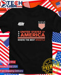 AEW Tournament Soccer United States of America where the best wrestle shirt
