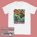 Billy Strings St. Augustine Florida 2026 All Date Gig Poster At The St. Augustine Amphitheatre From April 2 To 4 2026 The Man Riding The Puffers Art T-Shirt
