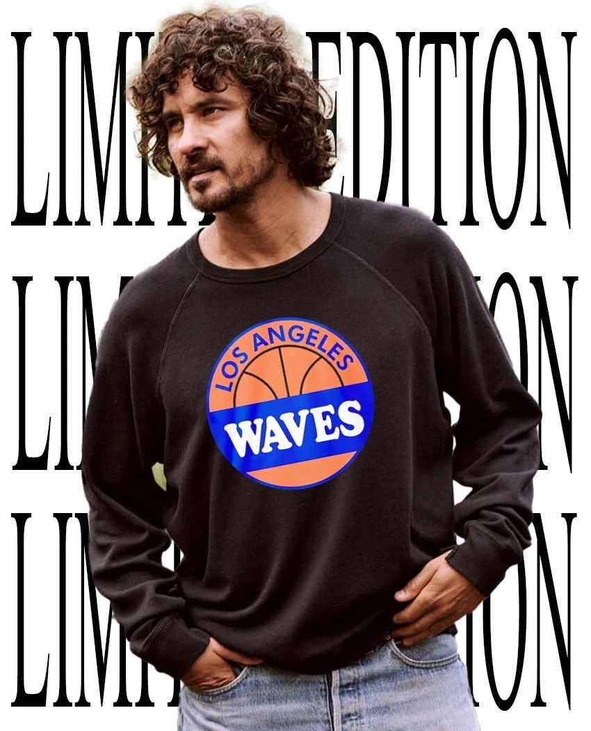 Los Angeles Waves Basketball logo t-shirt