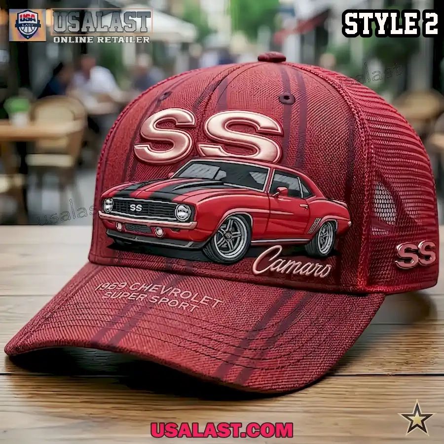 1969 Chevrolet Camaro SS Super Sport Vintage Trucker Hat
