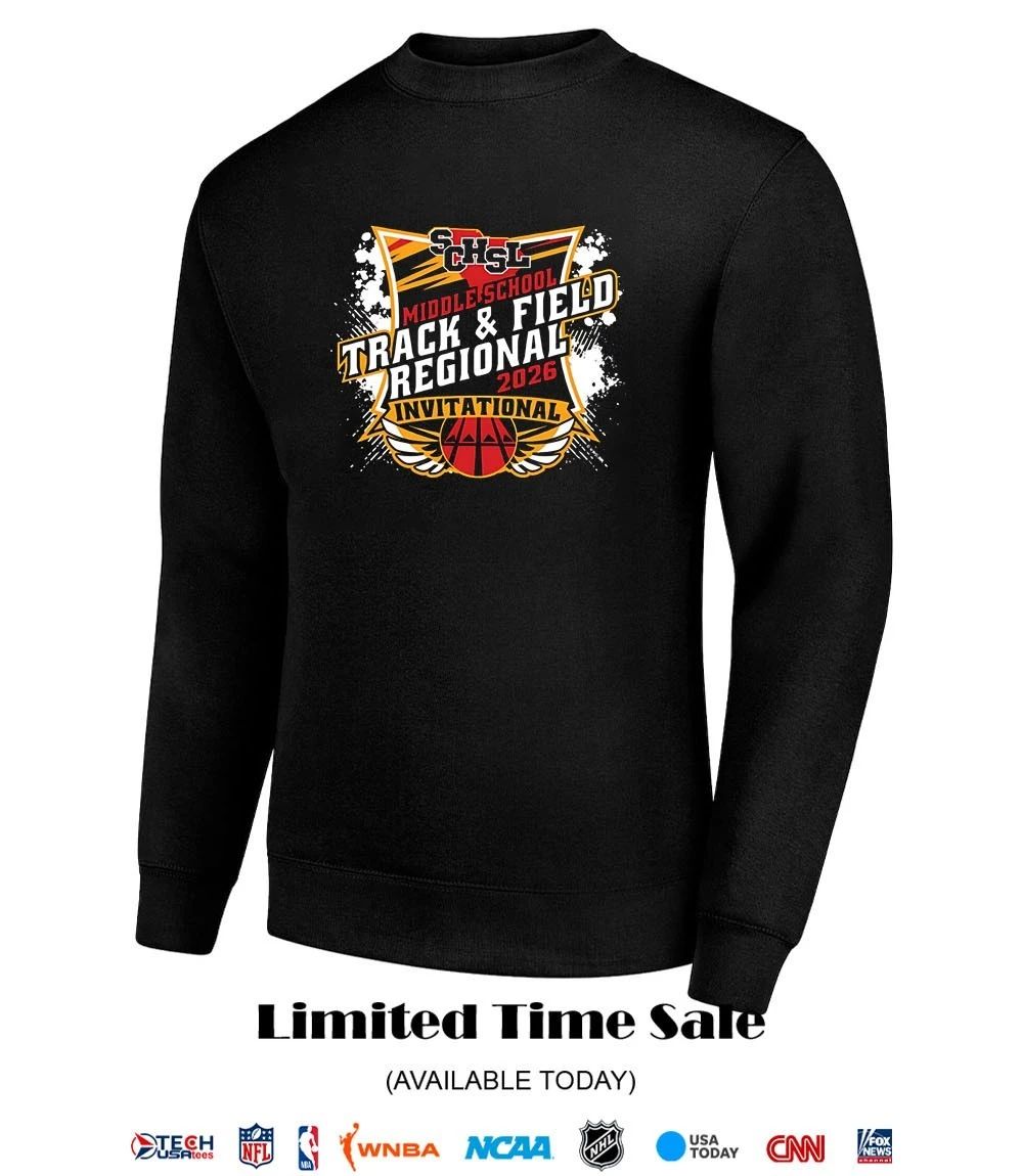 2026 SCHSL Middle School Track and Field Regional Invitational shirt