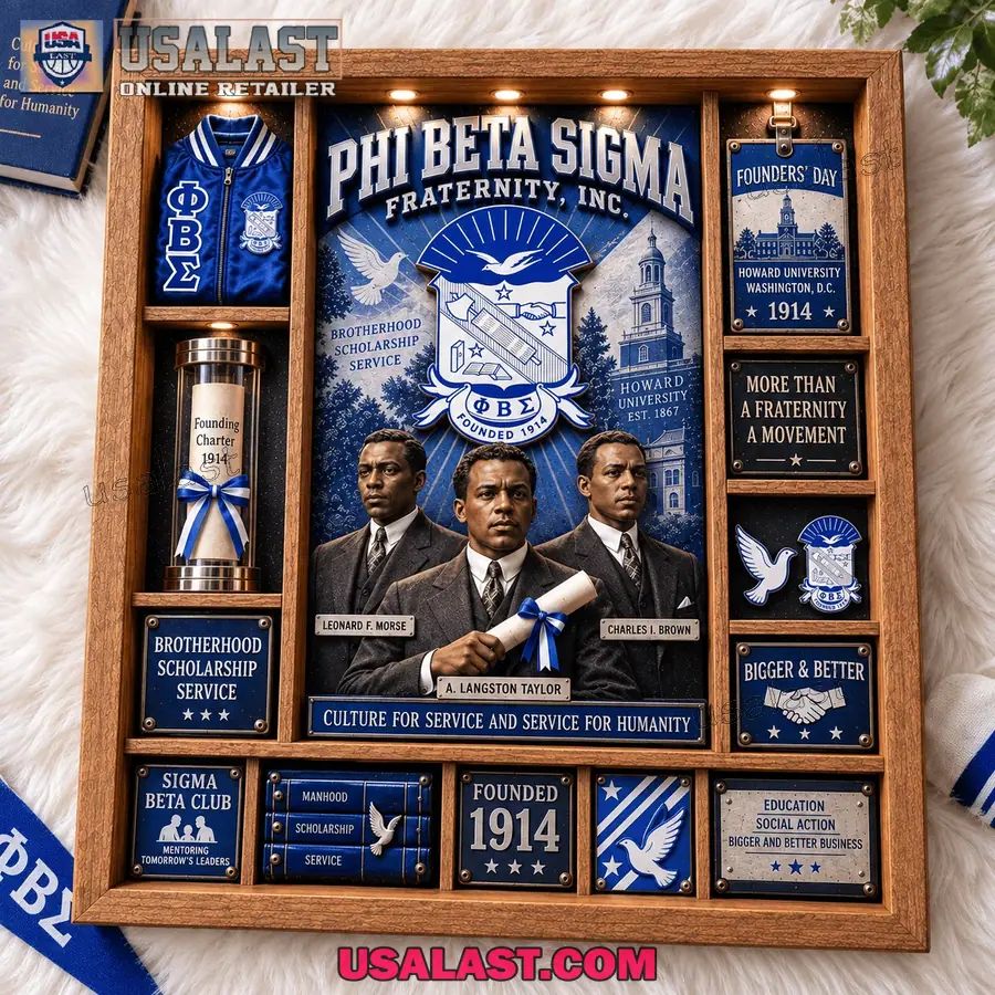 Phi Beta Sigma Custom Frame Light Box