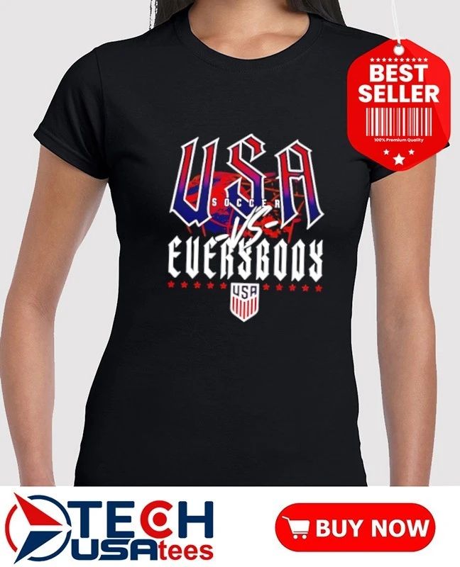 U.S.A Soccer vs. everybody logo shirt
