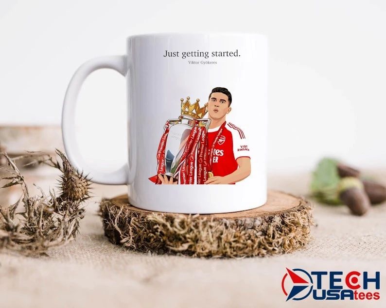 Just getting started Viktor Gyokeres Arsenal Premier League shirt