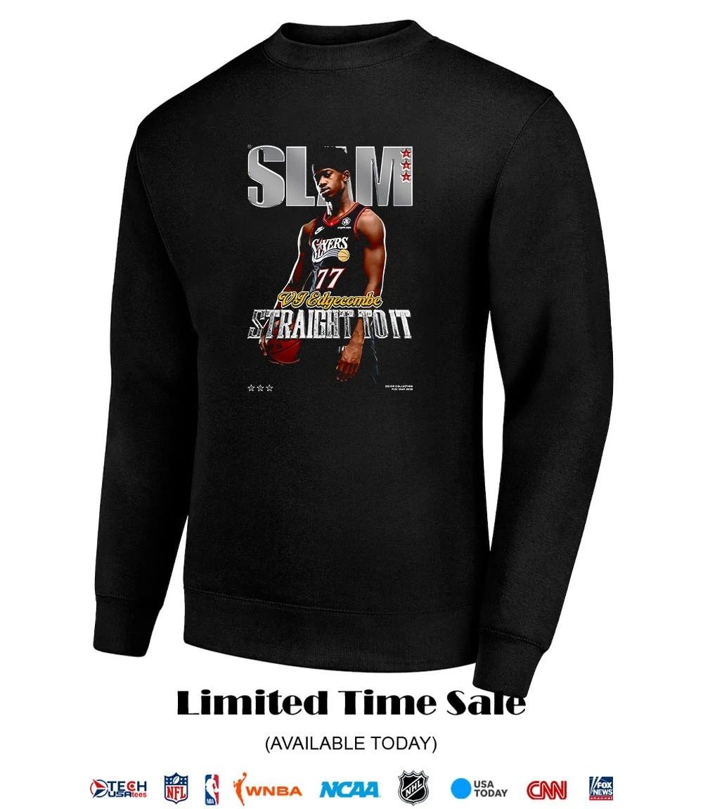 SLAM Philadelphia 76ers VJ Edgecombe straight to it shirt