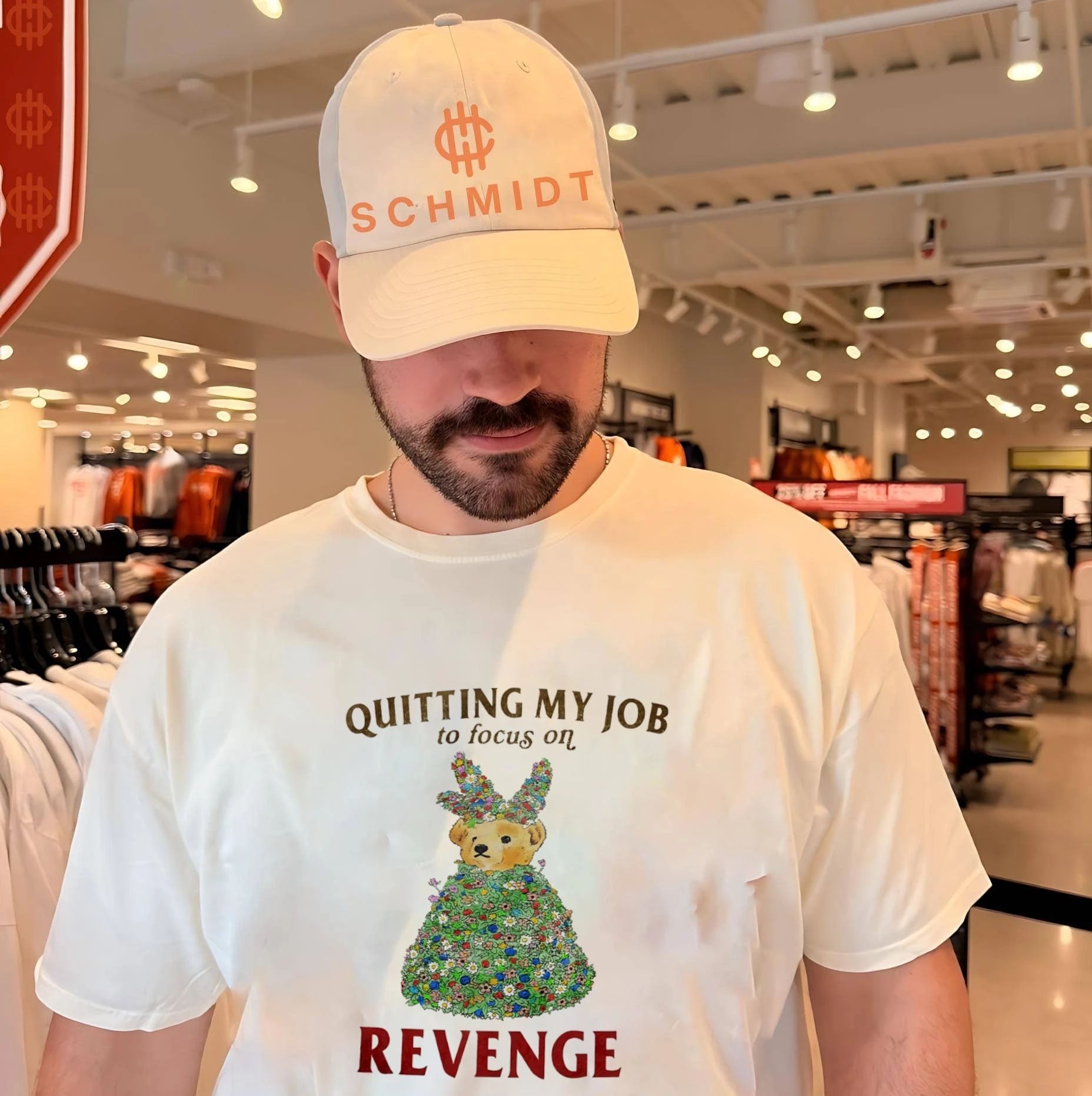 Quitting my job to focus on revenge bear shirt