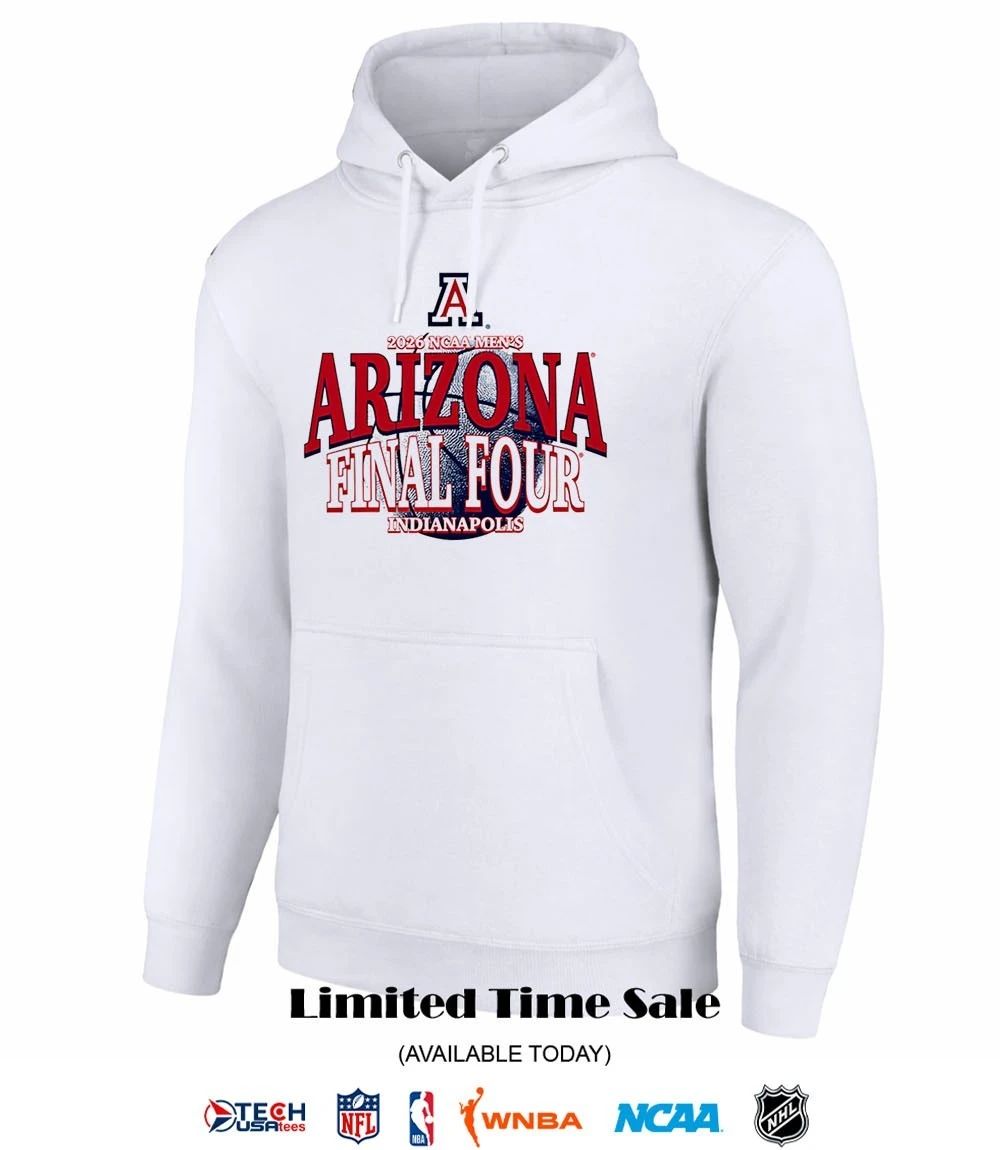 2026 NCAA Men’s Arizona Wildcats Final Four Indianapolis shirt