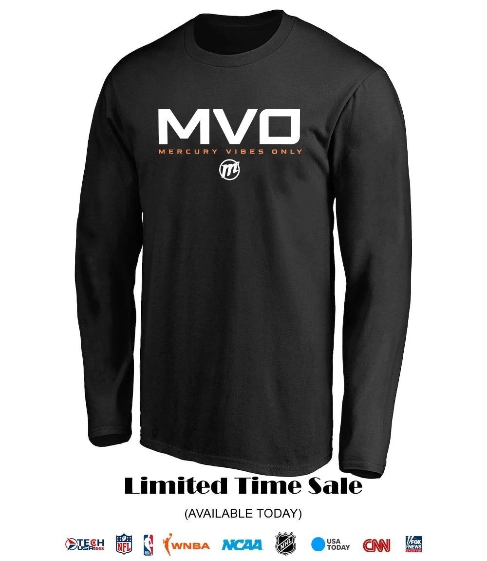 Phoenix Mercury MVO Mercury Vibes Only shirt