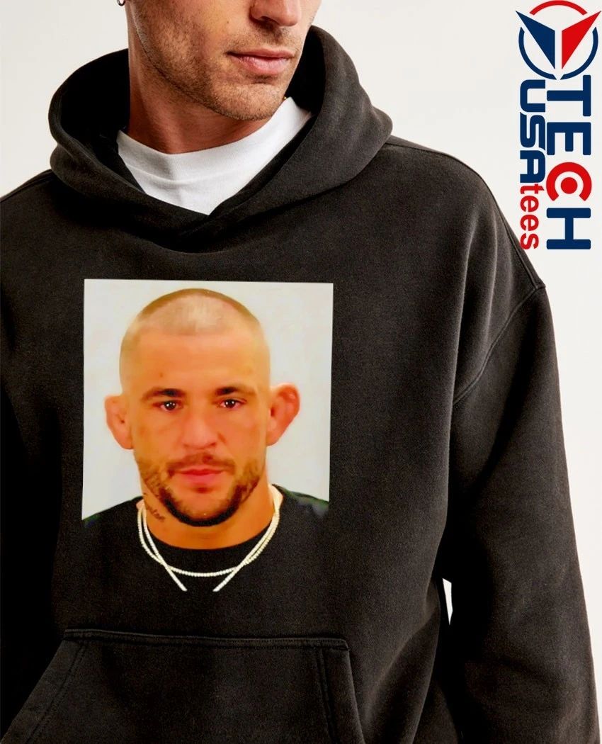 Dustin Poirier mugshot shirt