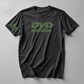 DVD Video Style Graphic T Shirt Retro Media Screen Design