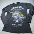 Miskeen Shirt Men Extra Large Black Original Skull Punk Art Fashion Street Edge