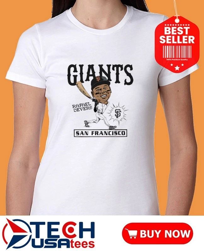 San Francisco Giants Rafael Devers caricature shirt