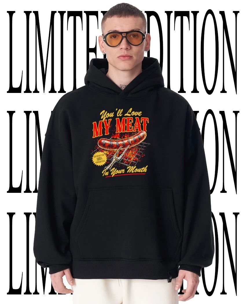 Sausage BBQ you’ll love My meat satisfaction 100 guaranteed in your mouth shirt