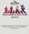 Donald Trump Abbey Road The Return make America great again signature shirt