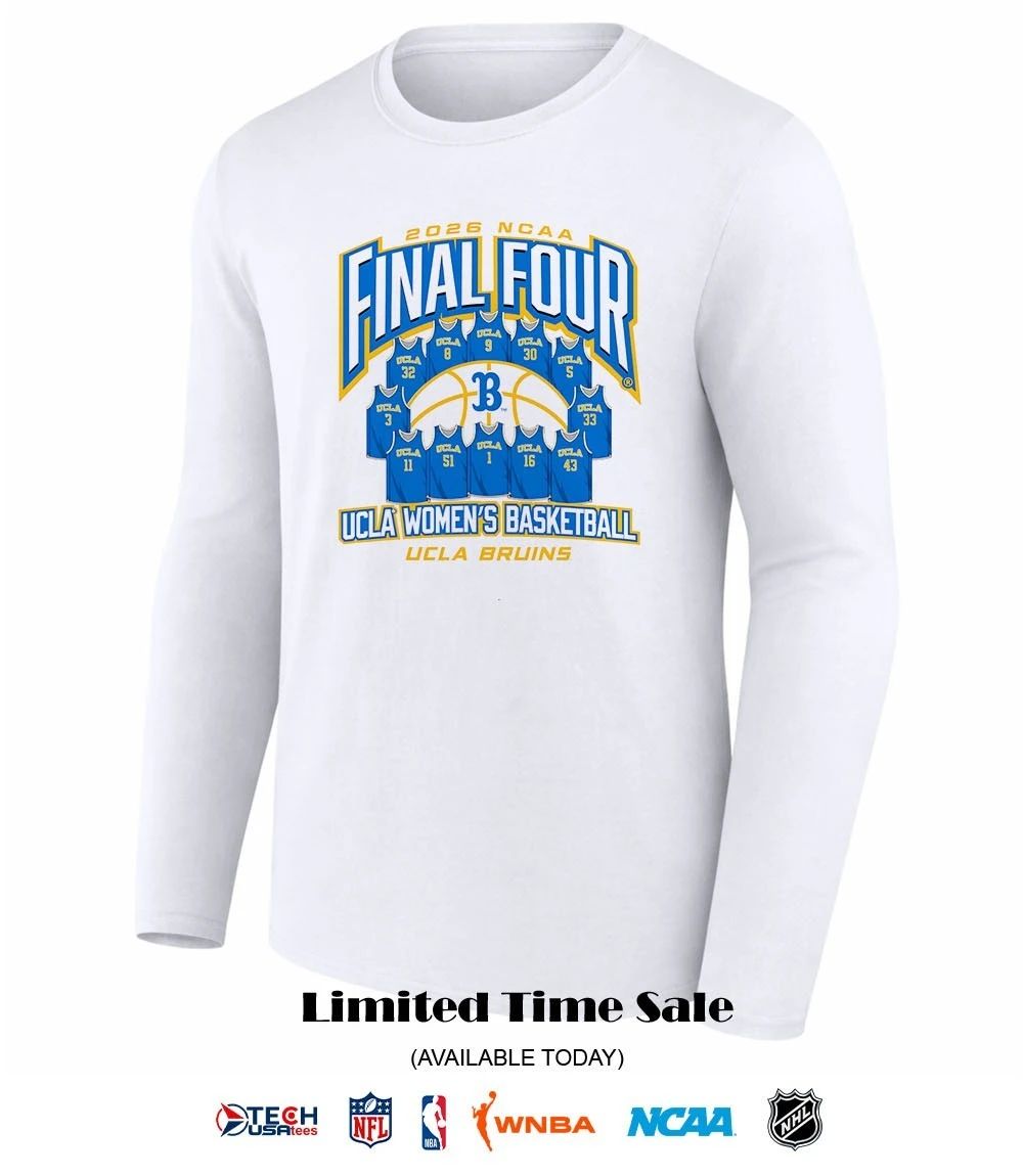 2026 NCAA Final Four UCLA Bruins Women’s Basketball Jersey shirt
