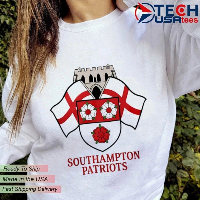 Southampton Patriots flag shirt
