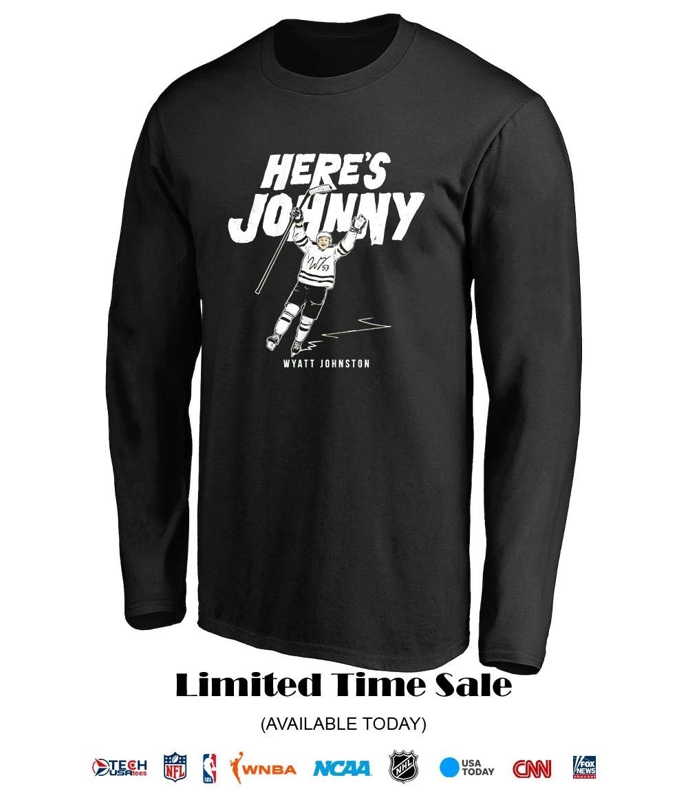 Here’s Johnny Dallas Stars Wyatt Johnston signature shirt