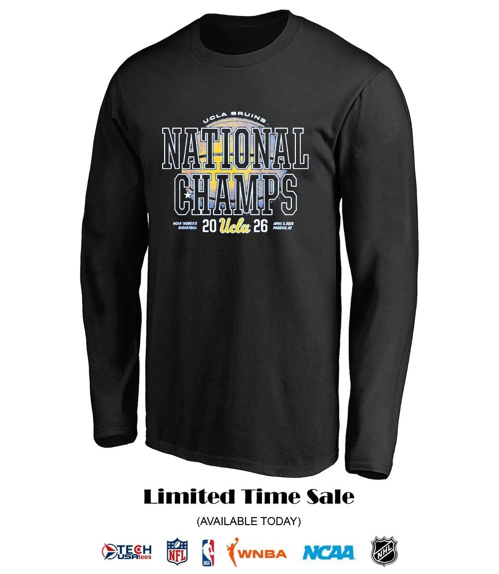 UCLA Bruins National Champions 2026 NCAA Women’s Basketball vintage shirt