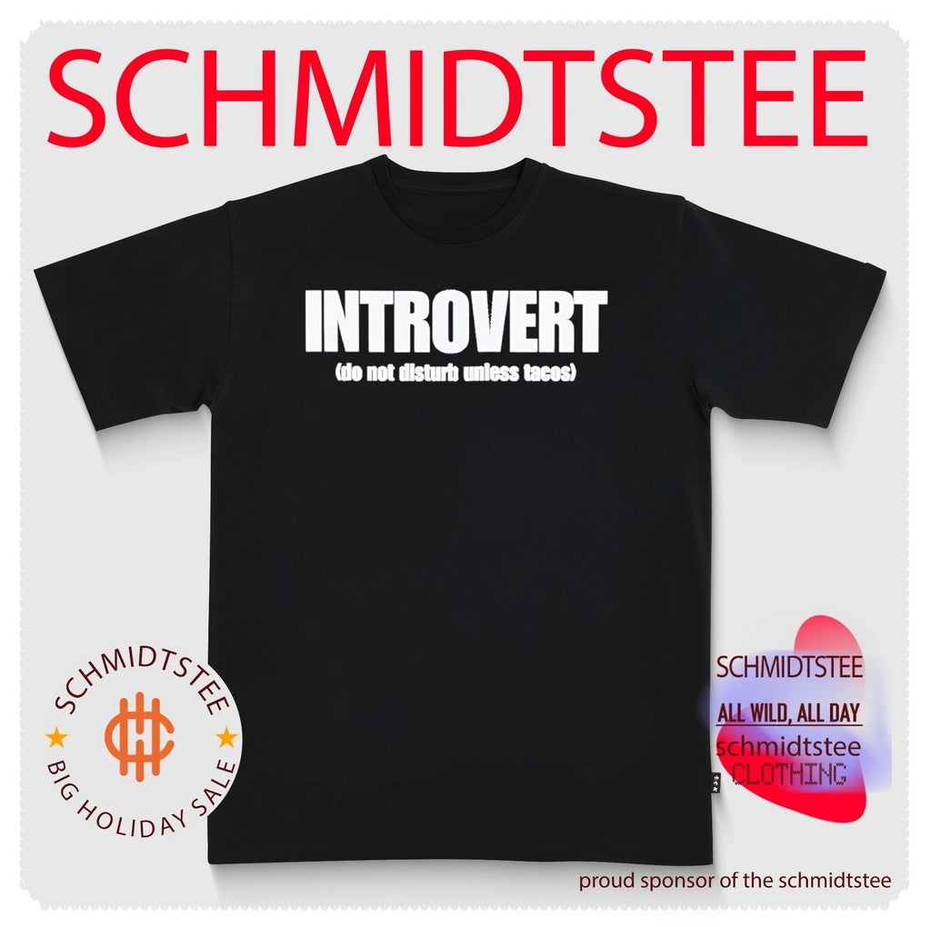 Introvert Do Not Disturb Unless Tacos shirt