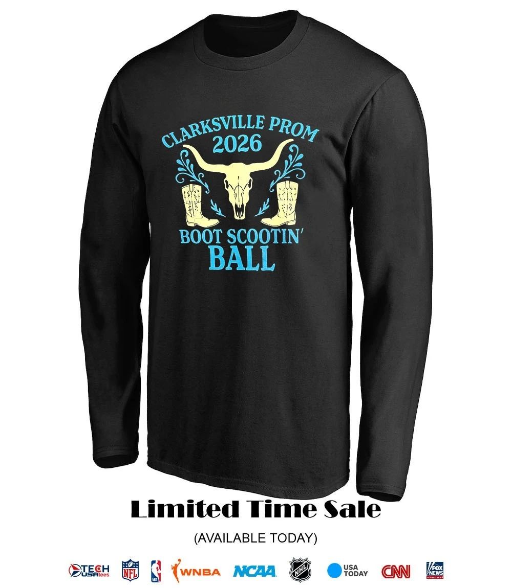 Clarksville Prom Boot Scootin’ Ball 2026 shirt