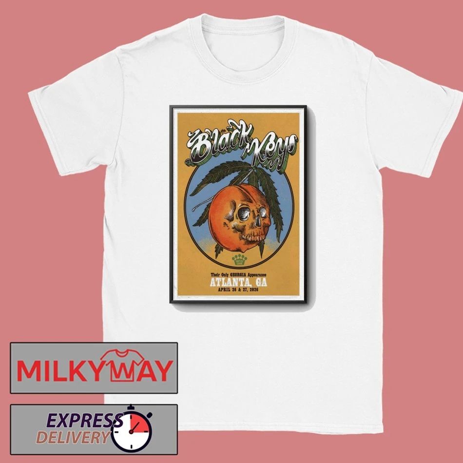 The Black Keys Atlanta GA Event On Apr 26-27 2026 Poster shirt