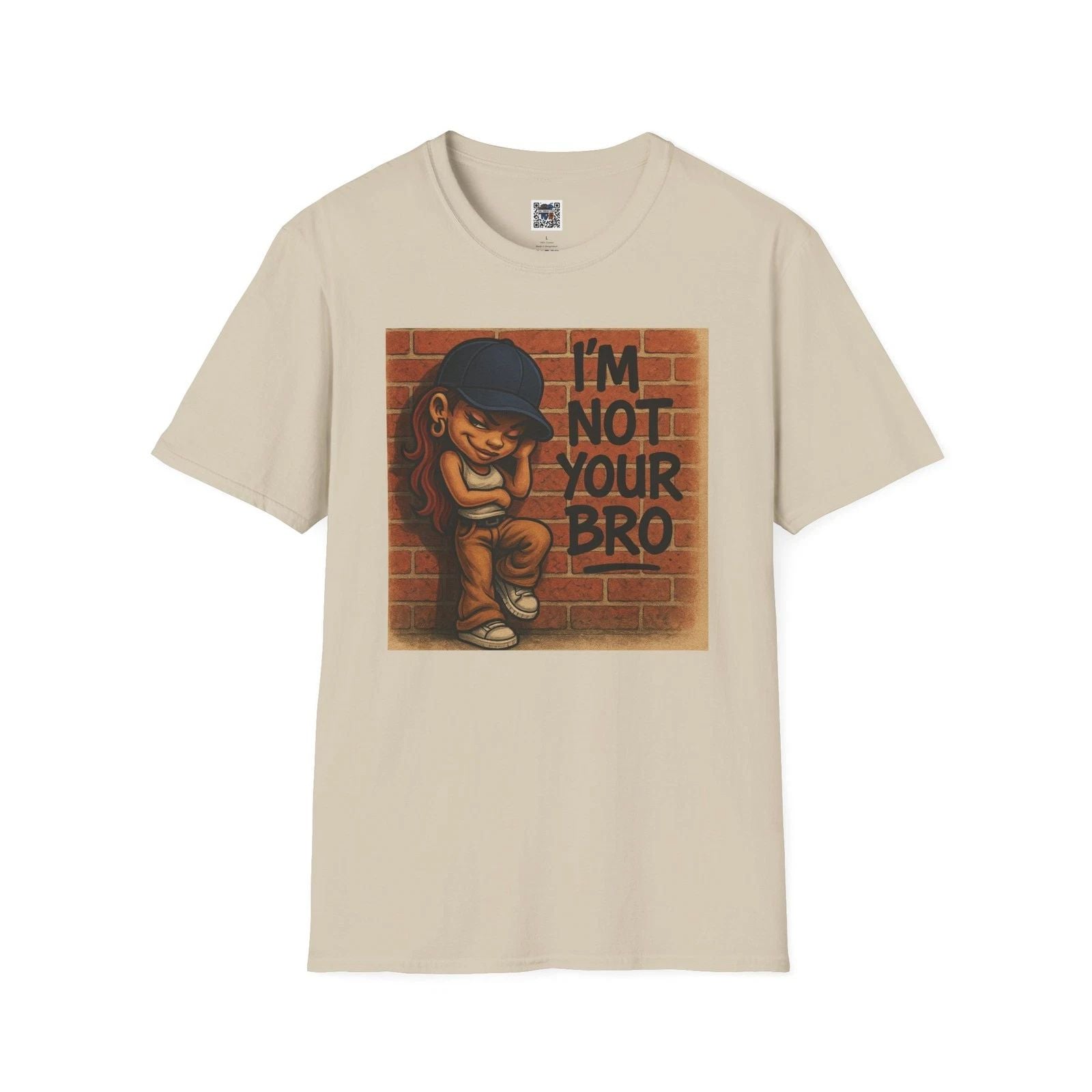 I’m Not Your Bro Graffiti Tee