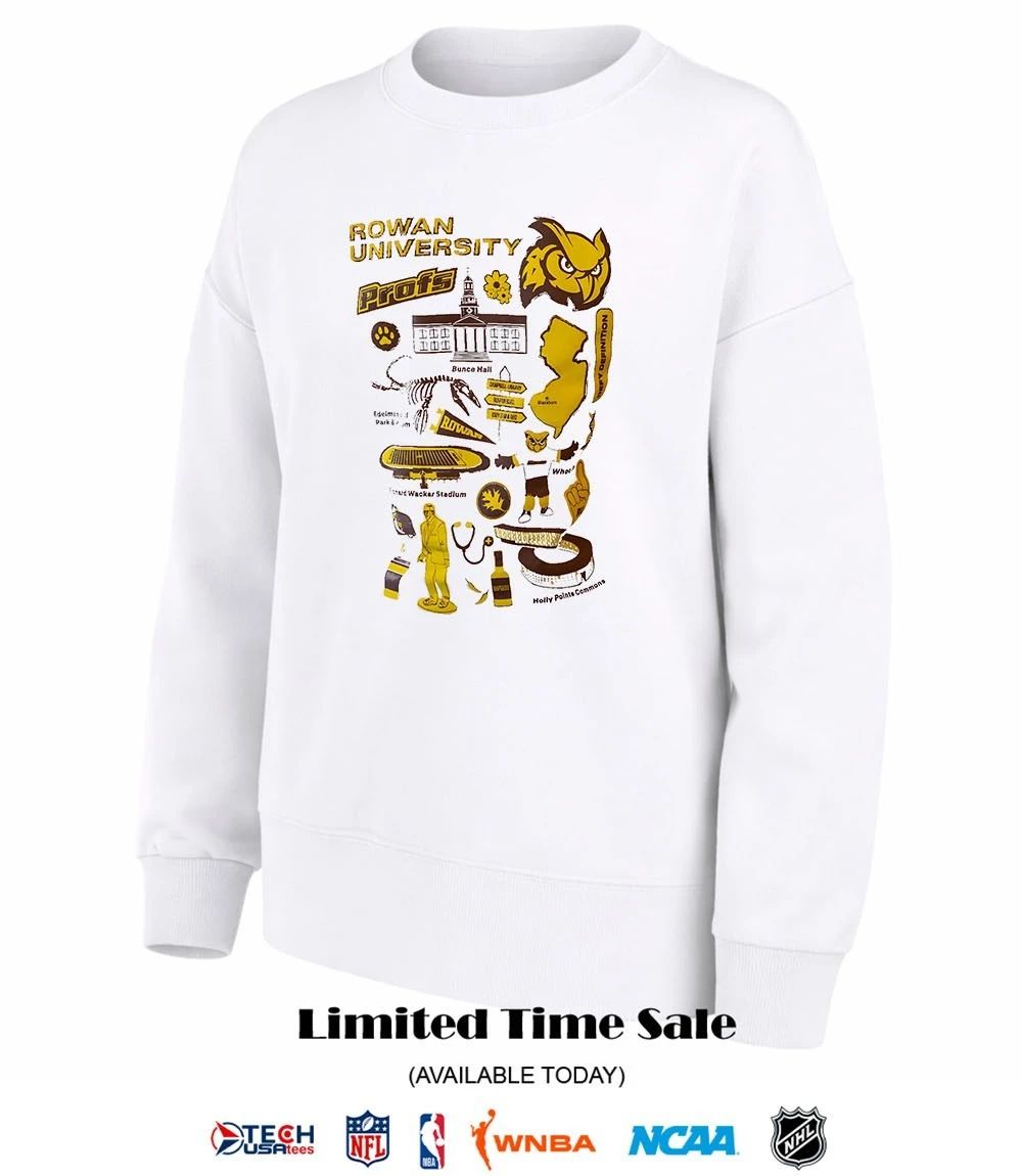 Rowan University Profs icons shirt